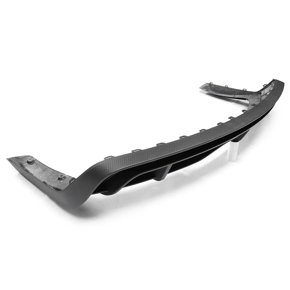 Dry Carbon Fiber Rear Bumper Diffuser Lip Fit for Model S Plaid 2021-UPBody Kit a Style